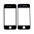 Glass For Apple Iphone 4g Black - Maxbhi Com