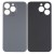 Back Panel Cover For Apple Iphone 14 Pro Black - Maxbhi Com
