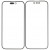 Replacement Front Glass For Apple Iphone 14 Pro Black By - Maxbhi Com