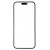 Replacement Front Glass For Apple Iphone 14 Pro Silver By - Maxbhi Com