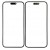 Replacement Front Glass For Apple Iphone 14 Pro White By - Maxbhi Com