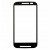 Replacement Front Glass For Motorola Moto E Dual Tv Xt1025 With Digital Tv Black By - Maxbhi Com