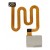 Fingerprint Sensor Flex Cable For Oppo A9 2020 White By - Maxbhi Com