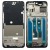 Lcd Frame Middle Chassis For Infinix Note 12 Turbo Black By - Maxbhi Com