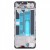 Lcd Frame Middle Chassis For Realme 8 Silver By - Maxbhi Com