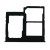 Sim Card Holder Tray For Samsung Galaxy A2 Core Black - Maxbhi Com