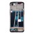 Lcd Frame Middle Chassis For Oppo A7 Black By - Maxbhi Com