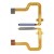 Fingerprint Sensor Flex Cable For Motorola Moto G62 5g White By - Maxbhi Com