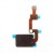 Fingerprint Sensor Flex Cable For Xiaomi Mi Note 10 Pro Black By - Maxbhi Com