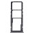 Sim Card Holder Tray For Xiaomi Redmi 9c Black - Maxbhi Com