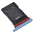 Sim Card Holder Tray For Oppo Find X3 Pro Blue - Maxbhi Com
