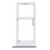 Sim Card Holder Tray For Samsung Galaxy A51 5g White - Maxbhi Com