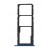 Sim Card Holder Tray For Huawei Y6 2018 Blue - Maxbhi Com