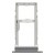 Sim Card Holder Tray For Lg Velvet Black - Maxbhi Com