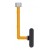 Fingerprint Sensor Flex Cable For Motorola Moto Z3 White By - Maxbhi Com