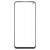 Replacement Front Glass For Infinix Note 7 Lite Black By - Maxbhi Com