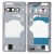 Lcd Frame Middle Chassis For Google Pixel 7 Pro 5g White By - Maxbhi Com