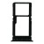 Sim Card Holder Tray For Xiaomi Redmi Note 6 Pro Black - Maxbhi Com