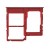 Sim Card Holder Tray For Samsung Galaxy A31 Red - Maxbhi Com