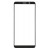 Replacement Front Glass For Vivo V7 Black By - Maxbhi Com
