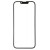 Replacement Front Glass For Apple Iphone 13 Black By - Maxbhi Com