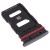 Sim Card Holder Tray For Asus Zenfone 8 Black - Maxbhi Com