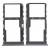 Sim Card Holder Tray For Tcl 20 R 5g Black - Maxbhi Com