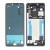 Lcd Frame Middle Chassis For Sony Xperia 10 Iii White By - Maxbhi Com
