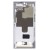 Lcd Frame Middle Chassis For Samsung Galaxy S22 Ultra 5g White By - Maxbhi Com