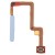 Fingerprint Sensor Flex Cable For Xiaomi Redmi K40s Blue By - Maxbhi Com