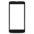 Replacement Front Glass For Lg K8 Black By - Maxbhi Com