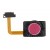 Fingerprint Sensor Flex Cable For Lg Q9 Red By - Maxbhi Com