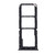 Sim Card Holder Tray For Oppo Reno 5 Z Black - Maxbhi Com