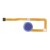 Fingerprint Sensor Flex Cable For Lg K51s Blue By - Maxbhi Com