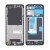 Lcd Frame Middle Chassis For Vivo Y02 White By - Maxbhi Com