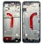 Lcd Frame Middle Chassis For Motorola Edge S Black By - Maxbhi Com