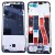 Lcd Frame Middle Chassis For Oppo Reno5 F White By - Maxbhi Com