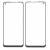 Replacement Front Glass For Oppo Reno 5 Z Black By - Maxbhi Com
