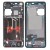 Lcd Frame Middle Chassis For Oppo Find X5 Pro Blue By - Maxbhi Com