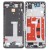 Lcd Frame Middle Chassis For Honor 60 Pro White By - Maxbhi Com