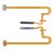Fingerprint Sensor Flex Cable For Oppo A17 Black By - Maxbhi Com