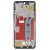 Lcd Frame Middle Chassis For Honor X8 Black By - Maxbhi Com