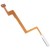 Fingerprint Sensor Flex Cable For Xiaomi Redmi K50 Pro White By - Maxbhi Com