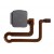 Fingerprint Sensor Flex Cable For Vivo Y17 2019 Black By - Maxbhi Com