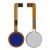 Fingerprint Sensor Flex Cable For Doogee N20 Pro Purple By - Maxbhi Com