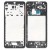Lcd Frame Middle Chassis For Samsung Galaxy M04 Black By - Maxbhi Com