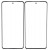 Replacement Front Glass For Motorola Edge 30 Fusion Black By - Maxbhi Com