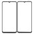 Replacement Front Glass For Vivo V25 Black By - Maxbhi Com