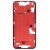 Lcd Frame Middle Chassis For Apple Iphone 14 Red By - Maxbhi Com