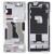 Lcd Frame Middle Chassis For Meizu 18 Pro White By - Maxbhi Com